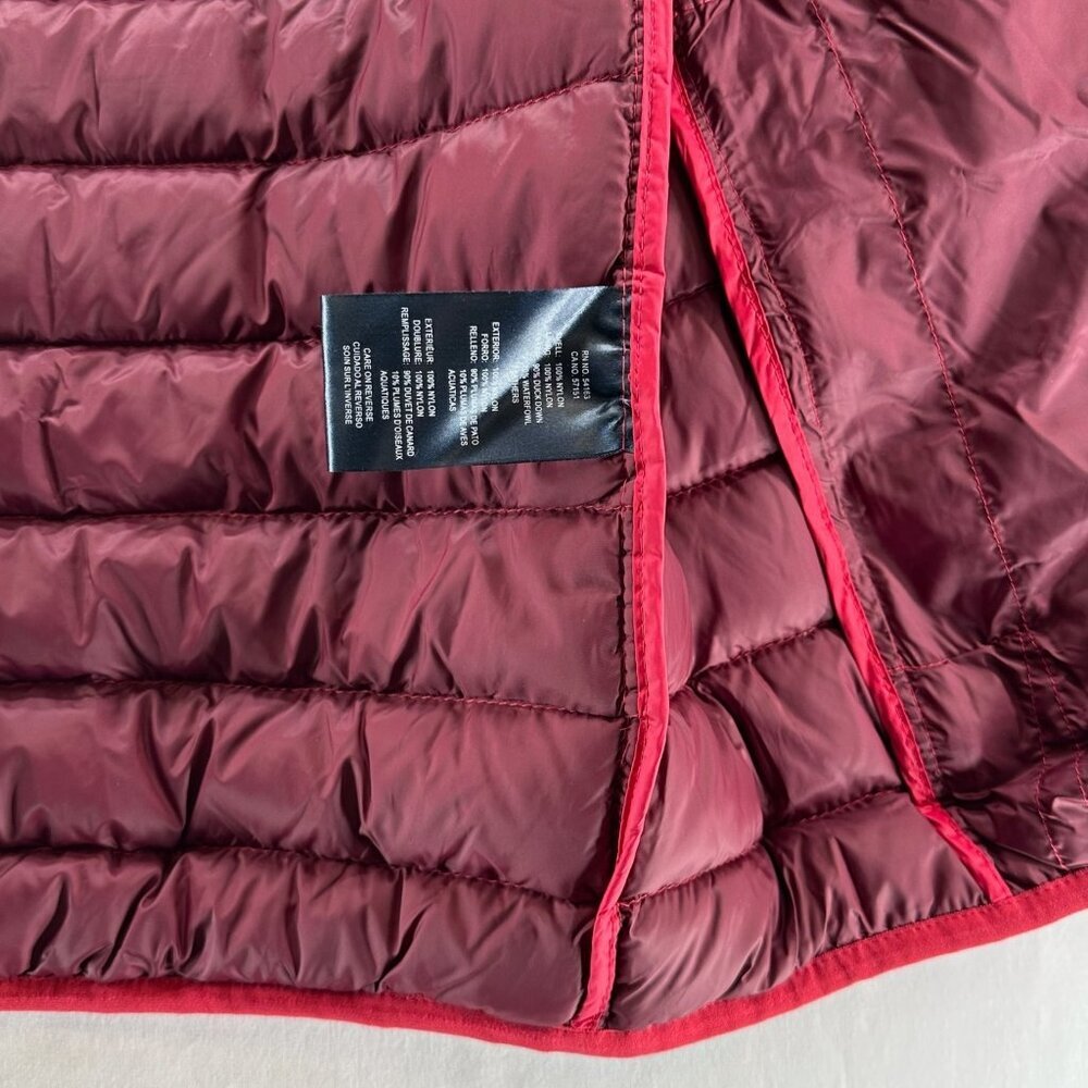 Club Room Performance Puffer Vest Men S Water Resistant Packable Down Zip Up Red - Picture 12 of 13